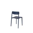 Afbeelding van White Label Living Chair Clive Dark Blue