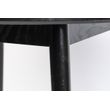 Afbeelding van White Label Living Table Fabio 120' Black