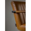 Afbeelding van Dutchbone Stitched Armstoel Cognac