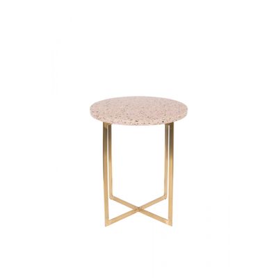 Zuiver Luigi Bijzettafel Rond Roze Zuiver Luigi Bijzettafel Rond Roze