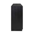Afbeelding van Richmond Interiors Dressoir Oakura 4-deuren (Zwart)