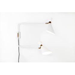 Zuiver Shady Double Wandlamp Wit
