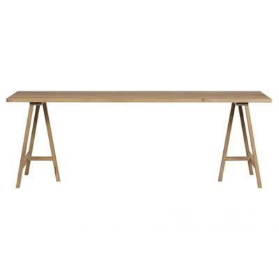 VT Wonen Panel Eettafel Eiken 190 x 80 cm VT Wonen Panel Eettafel Eiken 190 x 80 cm