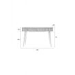 Afbeelding van Zuiver Barbier Console Tafel Natural