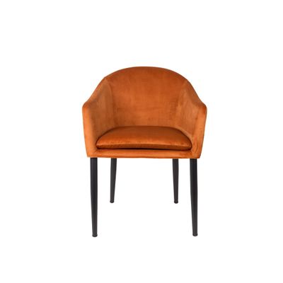 White Label Living Armchair Catelyn Orange White Label Living Armchair Catelyn Orange