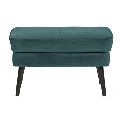 Woood Rocco Hocker Teal Woood Rocco Hocker Teal