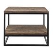 Afbeelding van Richmond Interiors Hoektafel Raffles, gerecyceld hout