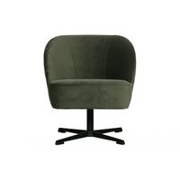 BePureHome Vogue Draaifauteuil Onyx