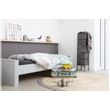 Afbeelding van Woood Dennis Bed Betongrijs