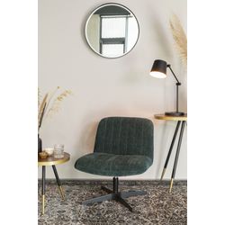 White Label Living Lounge Chair Belmond Rib Green
