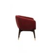 Afbeelding van Dutchbone Dolly Louge Stoel Rood
