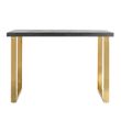 Afbeelding van Richmond Interiors Bartafel Blackbone gold 160 (Goud)