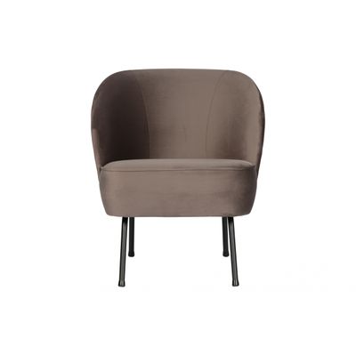 BePureHome Vogue Fauteuil Fluweel Nougat BePureHome Vogue Fauteuil Fluweel Nougat