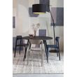 Afbeelding van White Label Living Chair Clive Light Brown