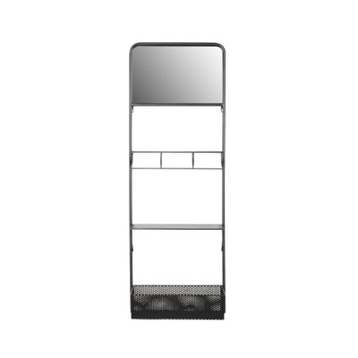 White label living Wall Rack Mirror Djay White label living Wall Rack Mirror Djay