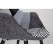 Afbeelding van Zuiver Armchair Twelve Patchwork Grey
