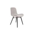 Afbeelding van White Label Living Chair Lester Light Grey