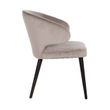 Afbeelding van Richmond Interiors Stoel Indigo Khaki velvet (Quartz Khaki 903)