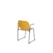 Afbeelding van White Label Living Armchair Stacks Ochre