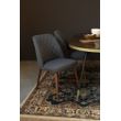 Afbeelding van White Label Living Chair Conway Dark Grey