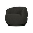Afbeelding van BePureHome Woolly Draaifauteuil BouclÉ Antraciet