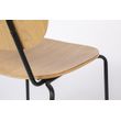 Afbeelding van White Label Living Chair Aspen Wood Natural