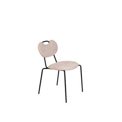 White Label Living Chair Aspen Light Pink