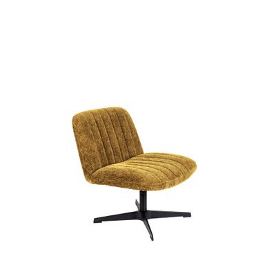 White Label Living Lounge Chair Belmond Rib Ochre White Label Living Lounge Chair Belmond Rib Ochre