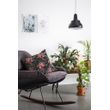 Afbeelding van White Label Living Lounge Chair Rocky Dark