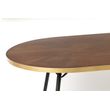 Afbeelding van White Label Living Table Denise Oval Table