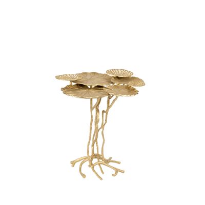 White Label Living Side Table Lily Multi Gold White Label Living Side Table Lily Multi Gold