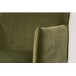 Afbeelding van White Label Living Armchair Dion Velvet Olive