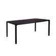 Afbeelding van Zuiver Storm Eettafel Zwart - 220 CM