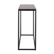 Afbeelding van Richmond Interiors Wandtafel Fairmont black marino (Zwart)