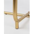 Afbeelding van White Label Living Side Table Timpa Marble White