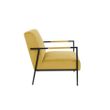 Afbeelding van White Label Living Lounge Chair Wakasan Yellow