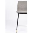 Afbeelding van White Label Living Counter Stool Lionel Light Grey