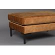 Afbeelding van Dutchbone Houda Hocker Caramel