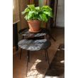 Afbeelding van Dutchbone Pepper Zwart Bijzettafel - 45cm