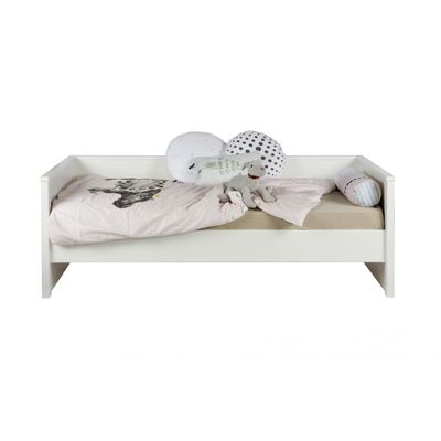 Woood Jade Bedbank Wit Geborsteld Woood Jade Bedbank Wit Geborsteld