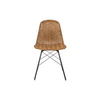 BePureHome Spun Eetkamerstoel Naturel set van 2