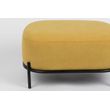 Afbeelding van White Label Living Hocker Polly Yellow