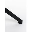 Afbeelding van White Label Living Bar Table Maze Square Black
