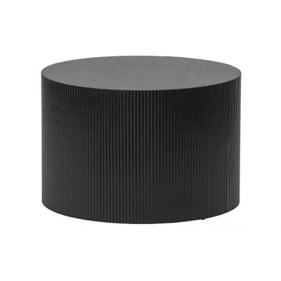 Woood Exclusive Sanne Bijzettafel Rond Zwart Woood Exclusive Sanne Bijzettafel Rond Zwart