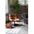 Afbeelding van Dutchbone Bar Lounge Chair Vintage Bruin
