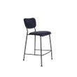 Afbeelding van Zuiver Benson Counterstoel Donkerblauw