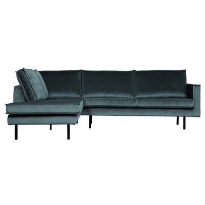 BePureHome Rodeo Hoekbank Links Teal BePureHome Rodeo Hoekbank Links Teal