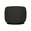 Afbeelding van BePureHome Woolly Draaifauteuil BouclÉ Antraciet