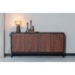 Afbeelding van BePureHome Nuts Dressoir Hout Walnoot Zwart
