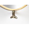Afbeelding van White Label Living Mirror Lara Brass